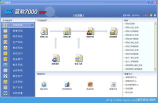 蓝软7000erp下载 蓝软7000erp官方版 生产企业管理系统软件 v3.91 安装版 清风电脑软件网